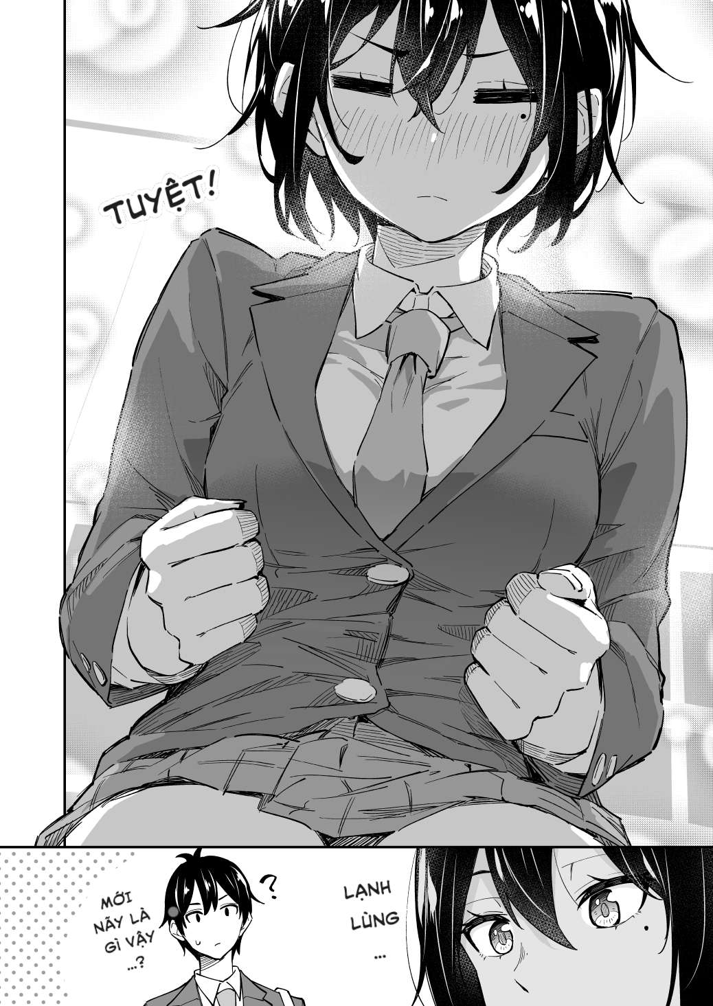 Câu chuyện cắt tóc sau khi biết người mình thích thích tóc ngắn@m_komikan~P.anh