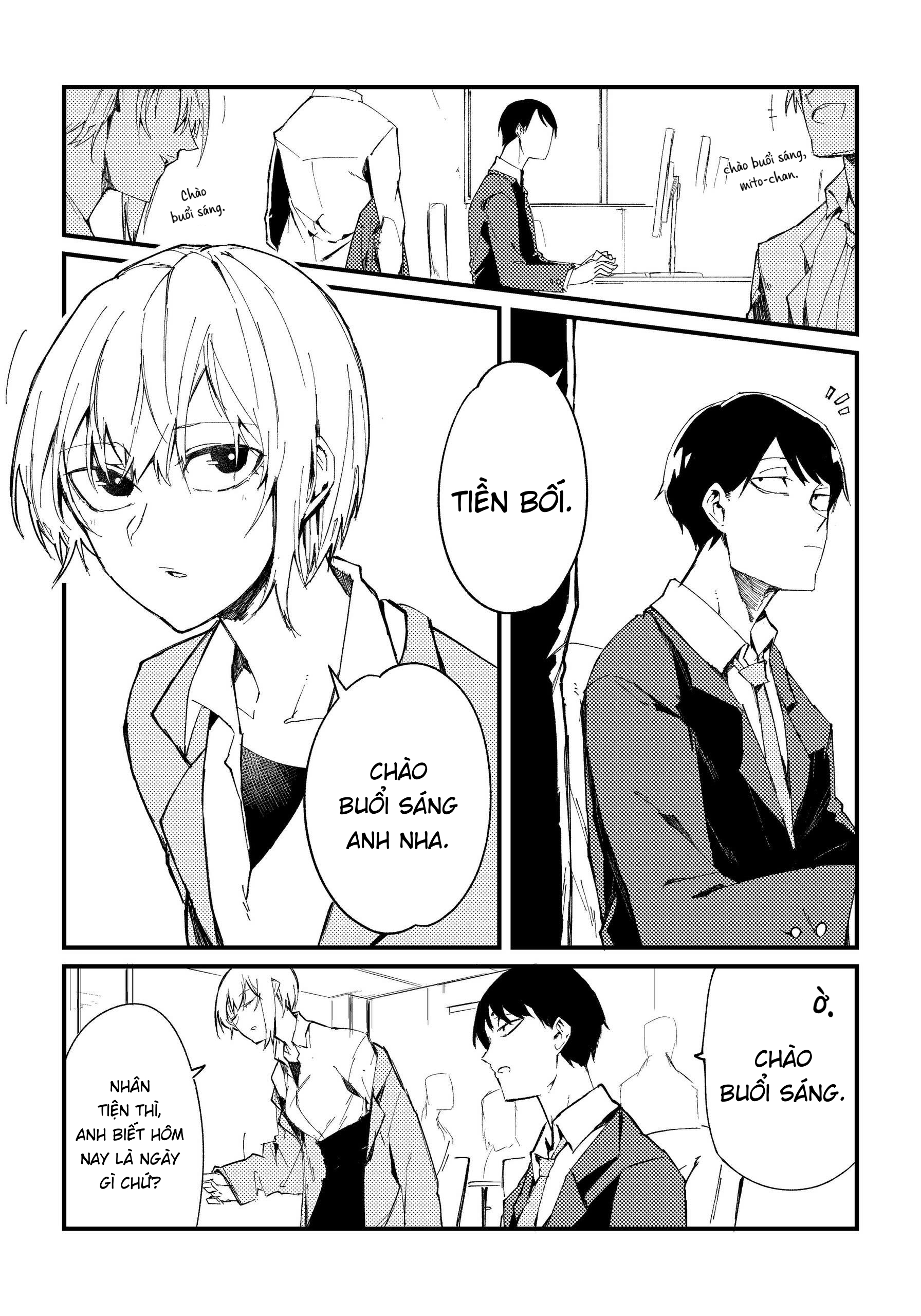 The story of the quiet girl who enjoyed chocolate.