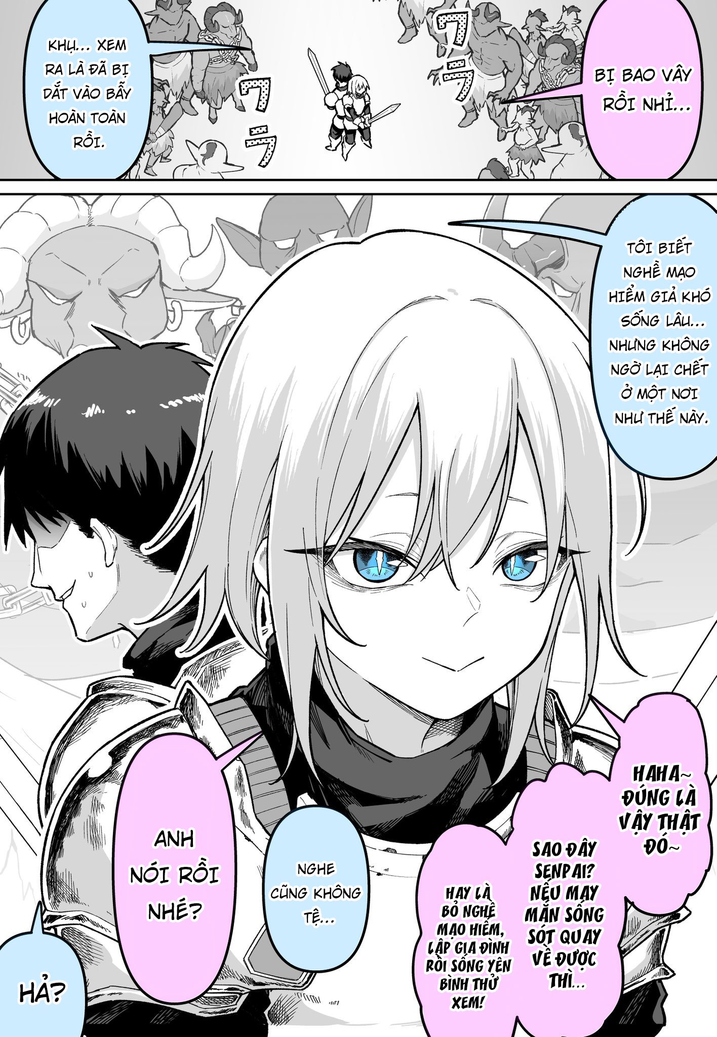 The young man fell into a trap.