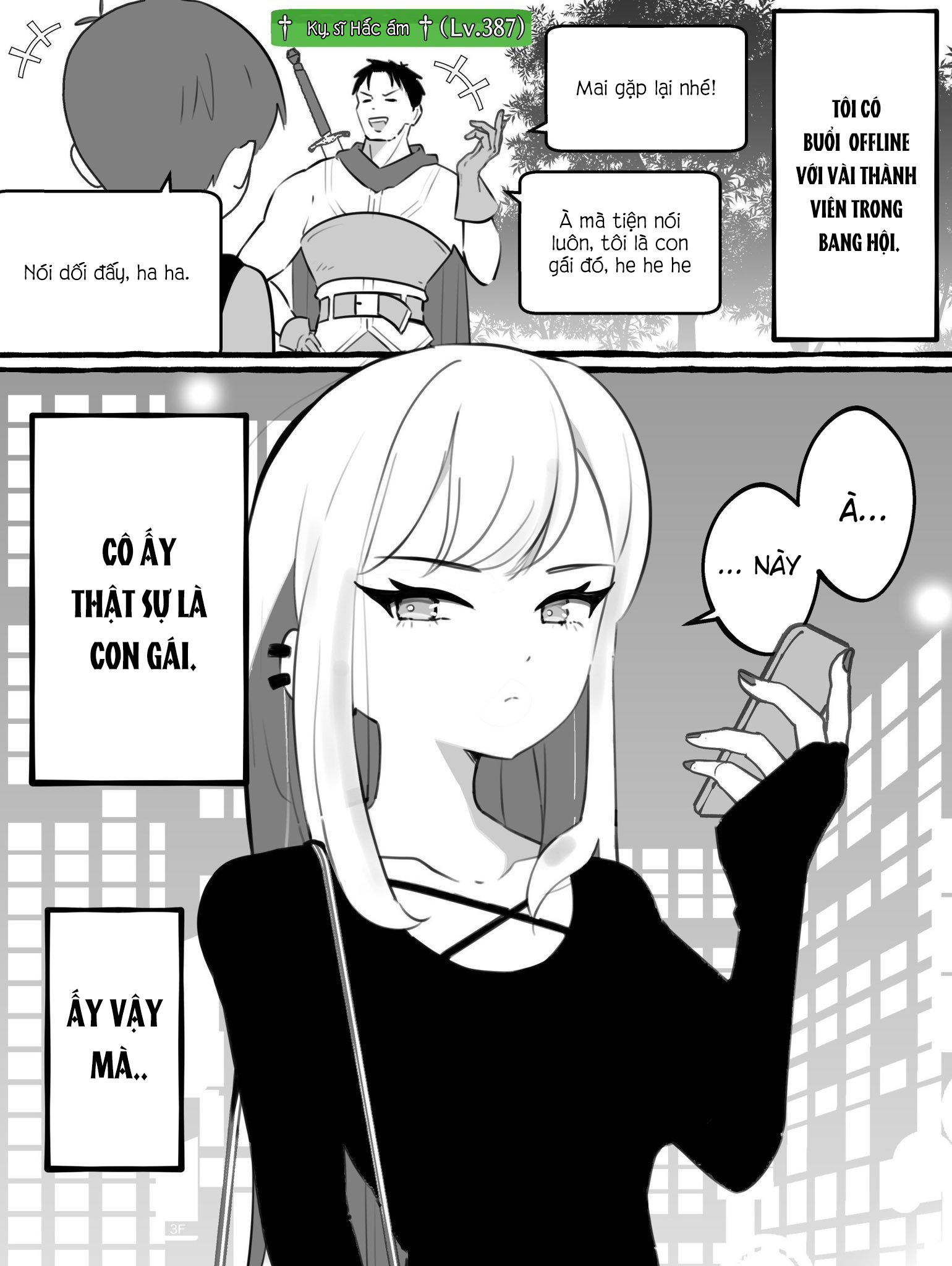 Người bạn 3 năm của tôi từ một trò chơi trực tuyến