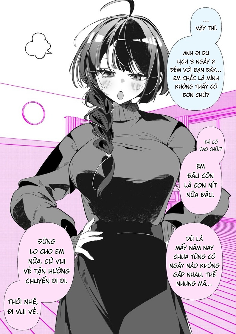 Người bạn thời thơ ấu đáng tin cậy của tôi ở nhà một mình