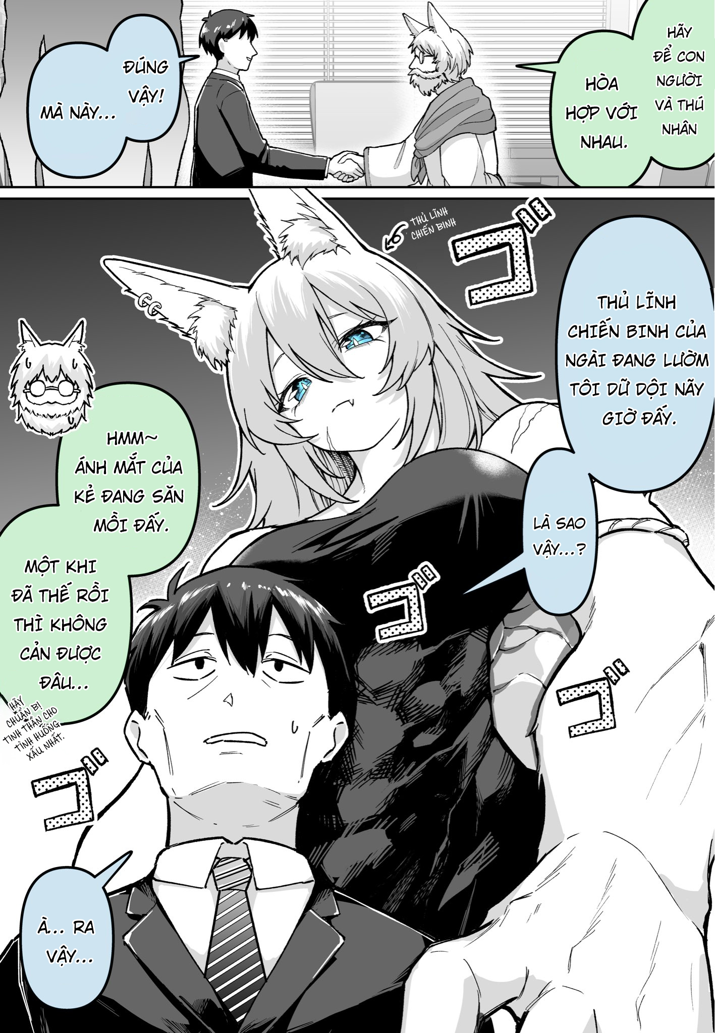 Diplomatic relations with the beastmen...