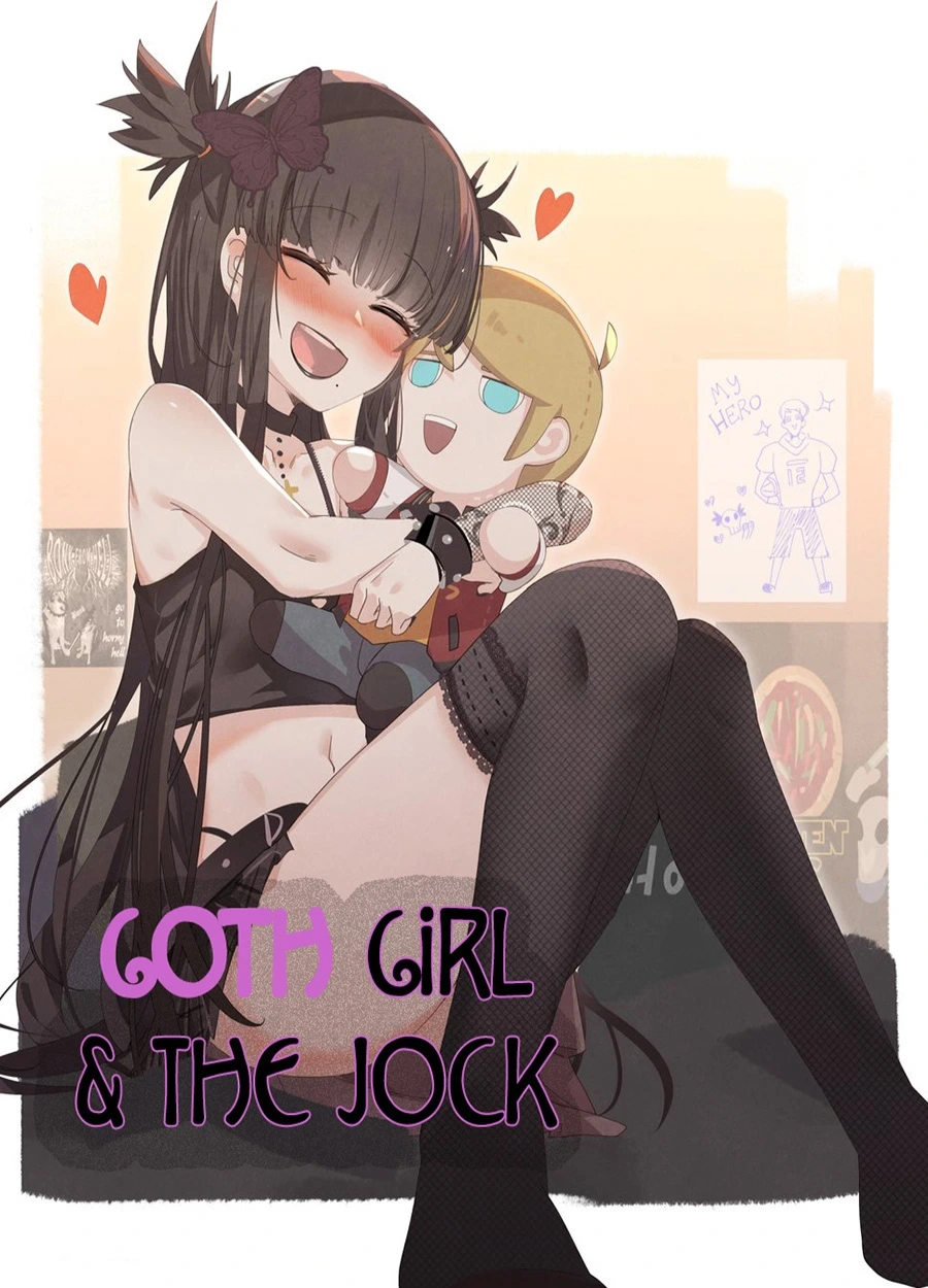 Goth girl with a guy